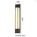 Waterproof Outdoor Wall Lamp LED Stailess steel Wall Lighting IP65 Garden Light Villa porch Sconce Light 110V 220V Sconce Lumina