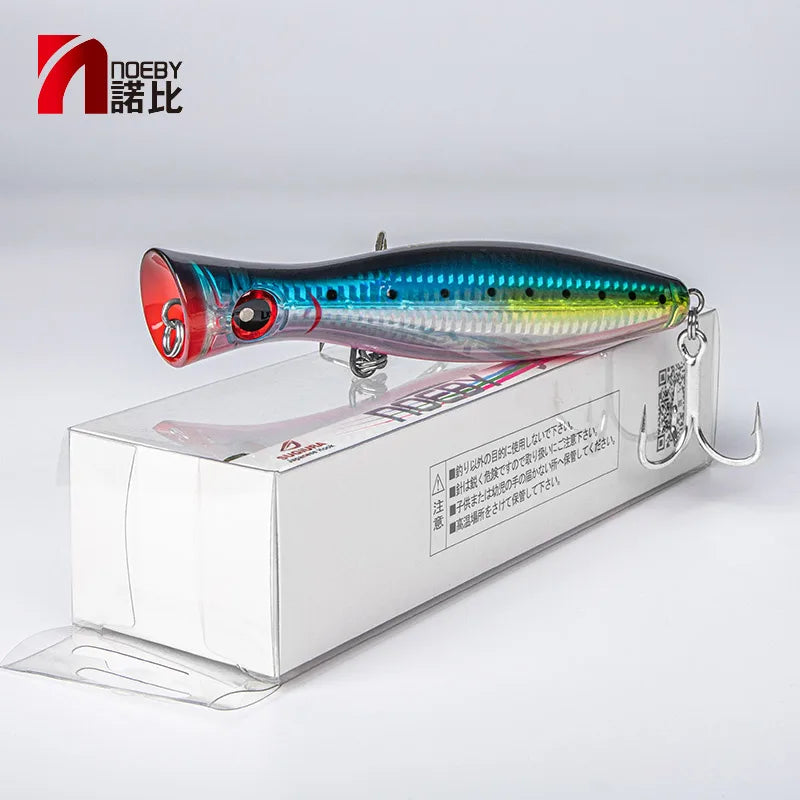 Noeby-Big Game Popper Fishing Lures, Artificial Hard Bait | SAMAG