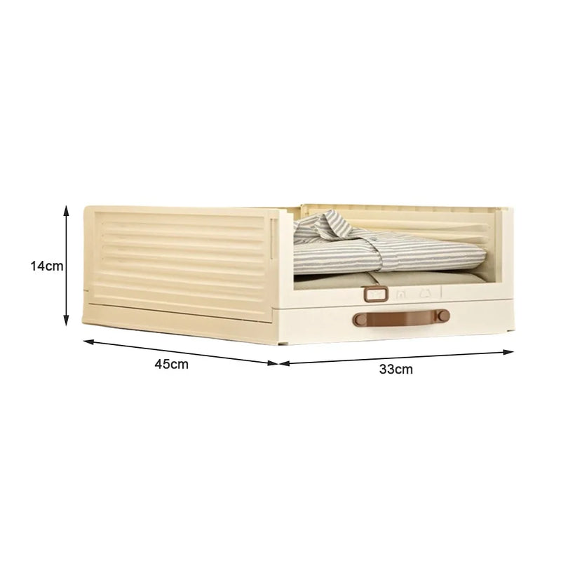 Household Plastic Drawer Organizer Foldable Pull Out Cabinet Storage Stackable With Handle Box Home Use - View 14 | SAMAG