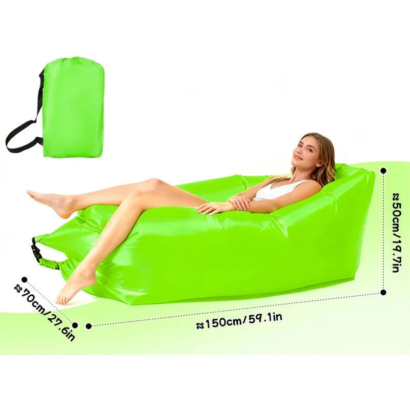 Portable Air Sofa Waterproof Fast Inflatable Lounger - View 13 | SAMAG