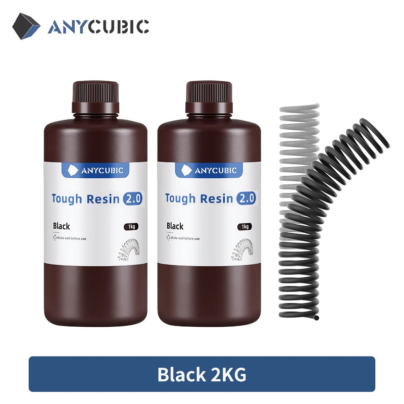 ANYCUBIC Flexible Tough Resin 2.0 405nm UV Resin High Toughness High Rigidity 3D Printer Printing Materials For Photon Mono
