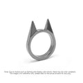 Women Men Cute Cat Ear Rings Self Defense Metal Knuckle - View 7 | SAMAG