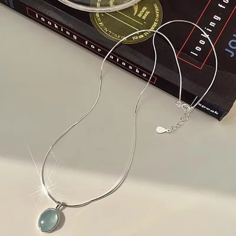 VENTFILLE 925 Sterling Silver Bead Geometry Necklace | SAMAG