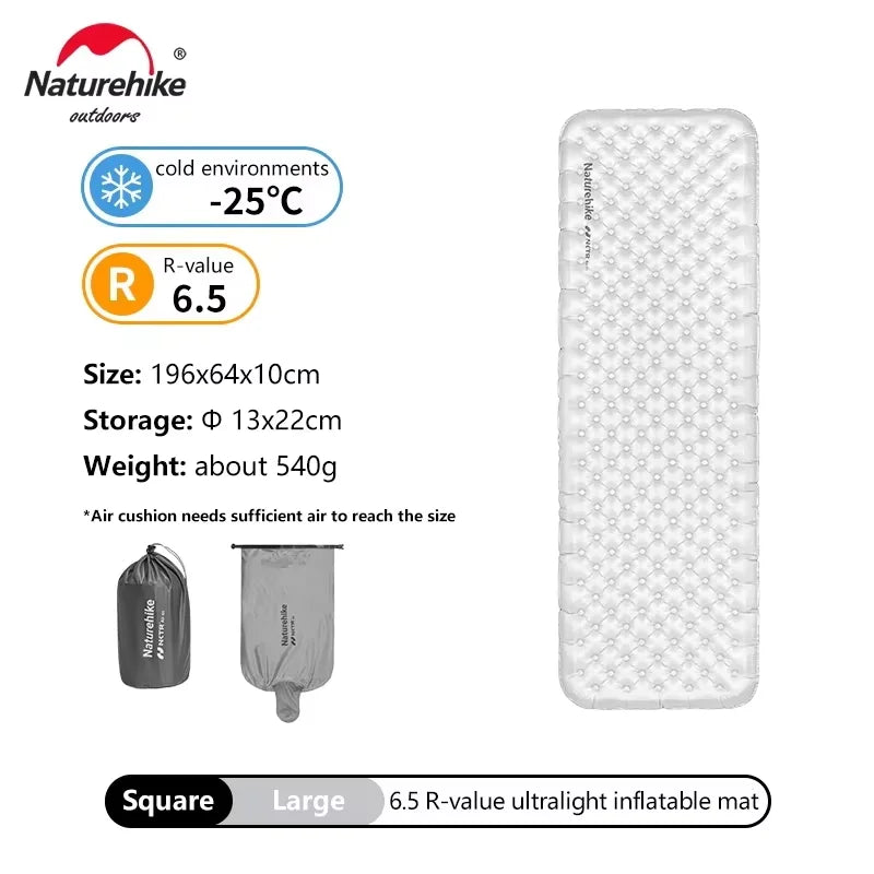 Naturehike Inflatable Mat Ultralight 5.8 High R Value | SAMAG