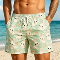 Fun Cute Cartoon Duck Pig Pattern Funny Swimming Shorts | SAMAG