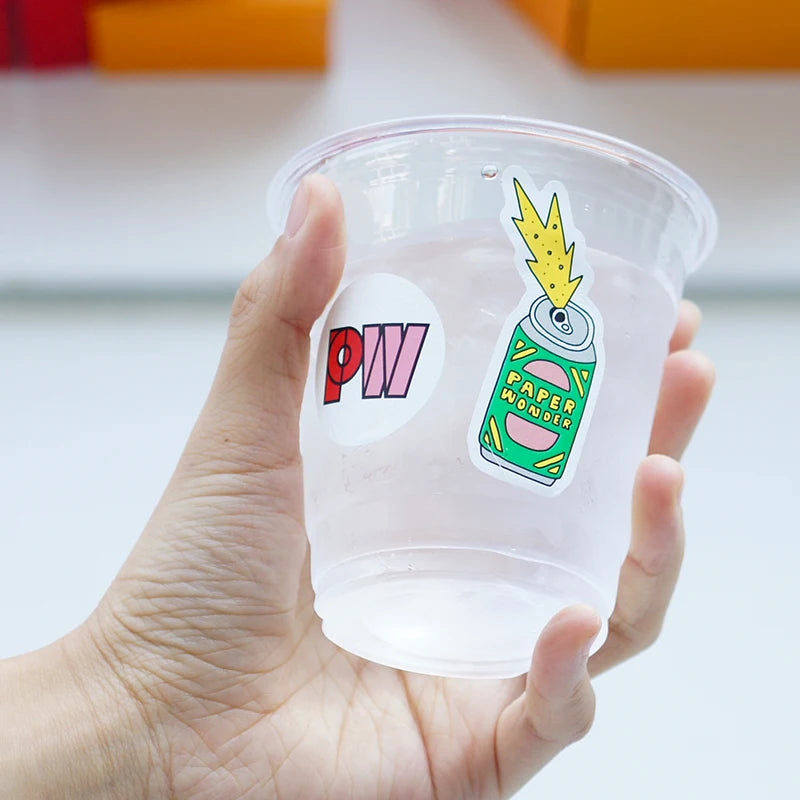 Custom Stickers Waterproof Your Own Logo Name Label PVC - View 4 | SAMAG