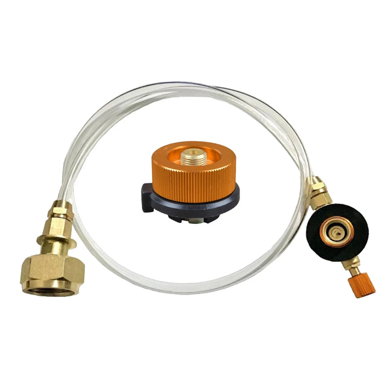 RU and EU Outdoor Cylinder Filling Adapter Camping Gas Stove Gas Refill Adapter Gas Tank Furnace Connector Accessories