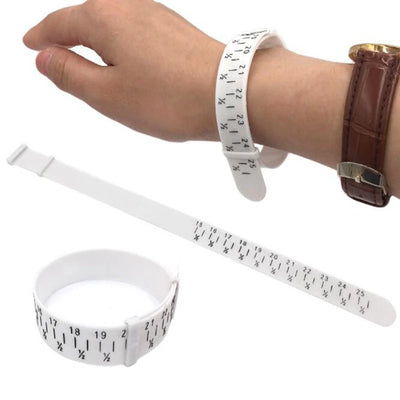 1PCS Wristwatch Bracelet Sizer ABS Plastic Wristband Measuring Tool Bangle Jewelry Making Gauge Hand Accessories | SAMAG