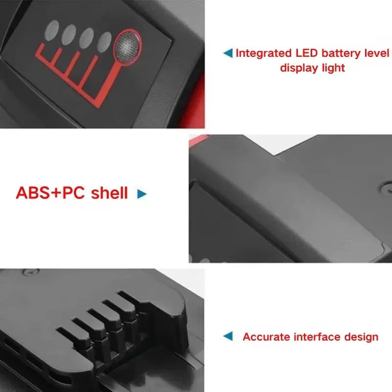 Shipping from the USA 100% original M18 Battery 18V 6.0Ah Replacement Lithium Battery for M18 48-11-1815 48-11-1850 Battery