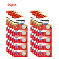 2-50pcs Original Panasonic CR2032 3V ECR2032 Lithium Battery CR 2032 For Control Watch Motherboard Scale Button Coin Cells