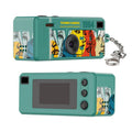 Digital Camera 0.96 Inch Mini Keychain Camera Retro Support Memory Card 1080P Very Small Camcorder Video Recorder with Flash