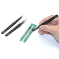 6Pcs/Set 3D Printer Parts Tool Tweezers Anti-Static Precision Maintenance Tweezers Model Making Repair Tool Filament Cleaning