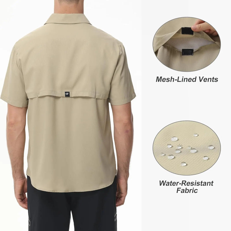 Summer Men's UPF 50+ Fishing Shirts, Lightweight | SAMAG