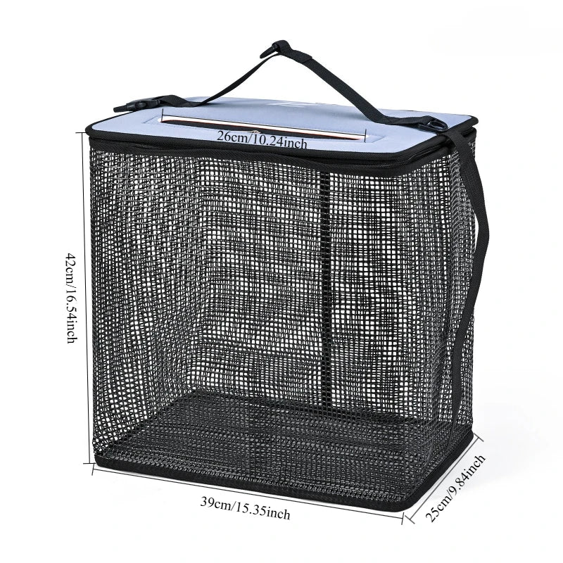 Portable Fishing Bag with Fast Drying Mesh Quick Dry | SAMAG
