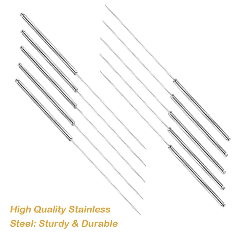 10Pcs Stainless Steel Nozzle Cleaning Needles 0.2mm 0.3mm 0.4mm 0.5mm 0.6mm 0.8mm 1.0mm Drill Bits 3D Printer Parts Accessories
