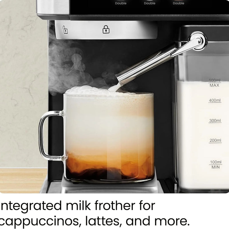 Espresso machine full-color touch screen, RJ54-V2-CA 6-in-1 Mac