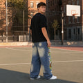 UP.THE Oversized Baggy Jeans for Men, Retro Gradient | SAMAG