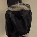 Good Quality PU Leather Faux Fur Leather Jacket Winter Coat Man Woman Vintage Casual Thicken Warm Leather Coat Outerwear