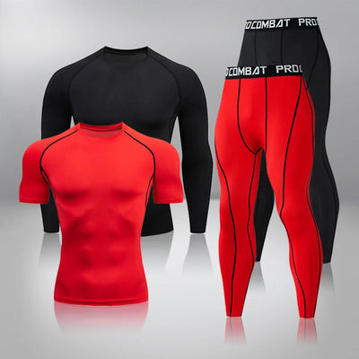 Gym Tight Training Clothing Workout Jogging Sports Set | SAMAG