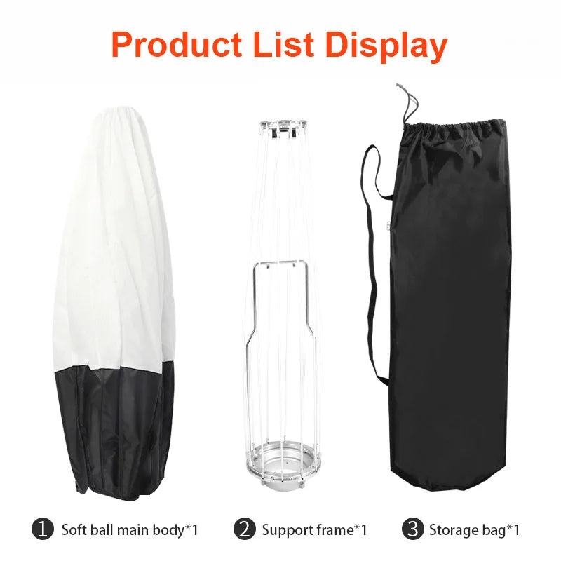 Soonpho 50cm/65cm/85cm Foldable Quick-install Portable Round Shape Lantern Softbox Light for Bowens Mount Studio Flash