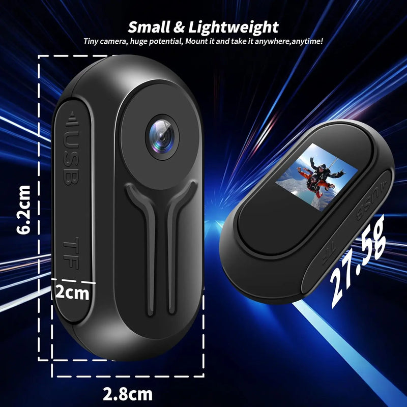 Outdoor Sports Camera 1080P Motorcycle Bike Filming Action Video Recording Body Cam