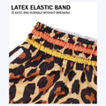 TopFight 2026 Large XXXL Leopard Pattern Boxing Shorts High Waist Muay Thai Pants for Men Women
