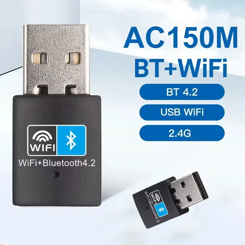 900Mbps WiFI 6 USB Adapter Bluetooth 5.3 Wireless Network Card Dual Band Driver Free Dongle for Win 10 11 - Visuel 8 | SAMAG