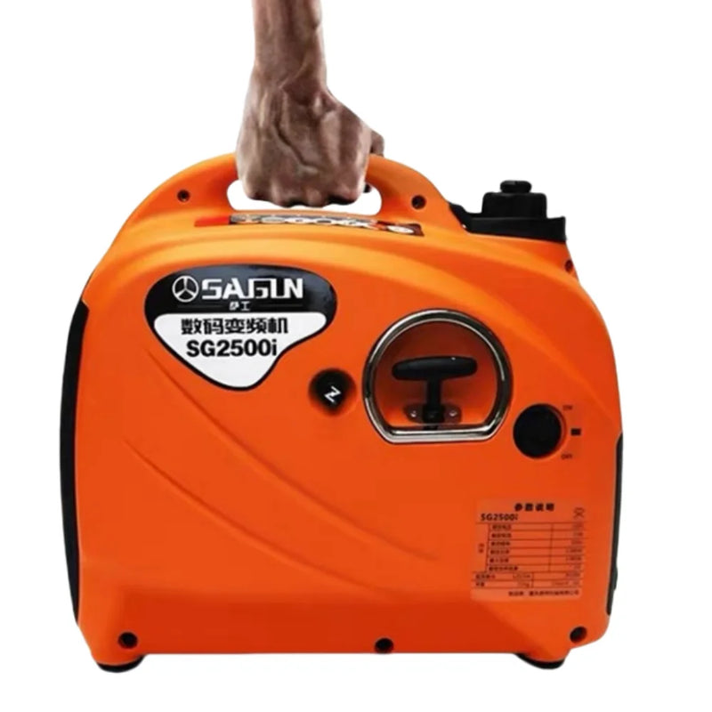 48/60/72/96V Smart(Autostart/Stop)Small Gas DC Battery Charger Inverter Generator 2KW for Two-wheel/three-wheel Electric Vehicle