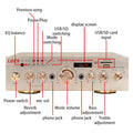 1000W Home Power Amplifier 5.0 Channel Bluetooth 5.0 Mini Hifi Digital Stereo Sound Amplifier Support FM USB SD Mic input