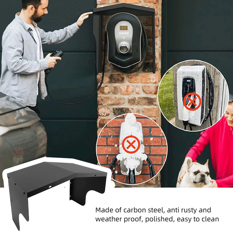 Electric Vehicle  Roof Electric Vehicle Charging Station Roof Weather Proof Carbon Steel  Wall  Protective Cover