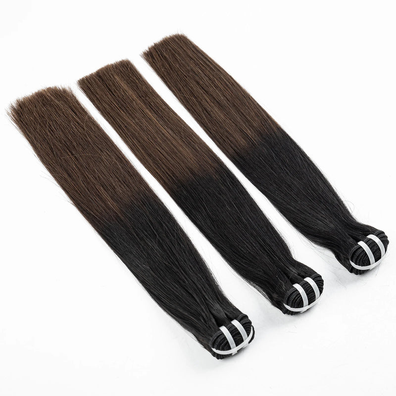 V Beauty Straight Human Hair Bundles Raw Human Hair Extensions Double Drawn 16A Grade Vietnamese Human Hair Virgin Unprocessed