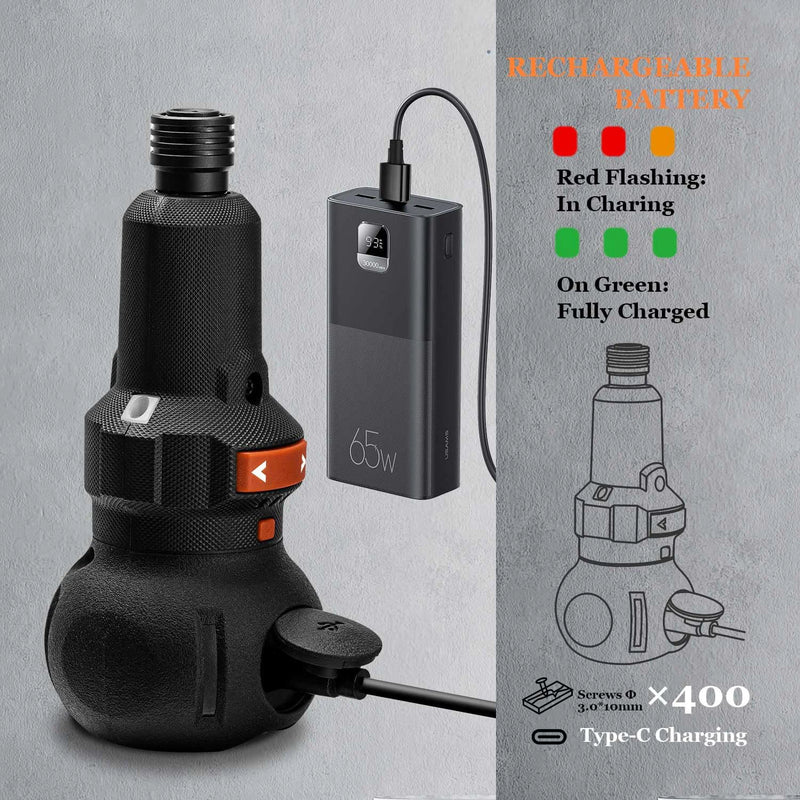 Cordless Electric Screwdriver Rechargeable 800mah Lithium Battery Mini Drill 3.6V Power Tools Set Household - View 5 | SAMAG