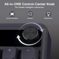Redragon K762 Wireless Gasket Gaming Keyboard,104 Keys Mechanical Keyboard, Easy-Control 1.14’’ TFT Info Display