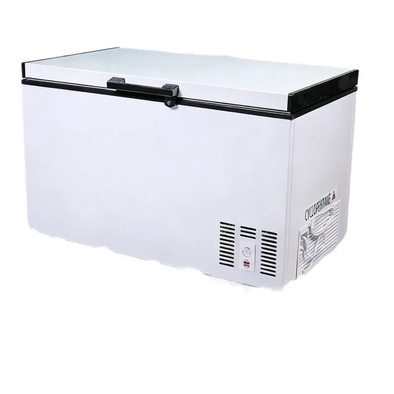 Freezer single door commercial household large capacity freezer horizontal speed fresh-keeping cabinet frozen refrigerator ice c