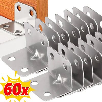 Universal Stainless Steel Corner Bracket 90 Degree | SAMAG