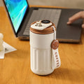 Stainless Steel Vacuum Insulated Water Bottle Thermos Mug for Hot & Cold Drinks, Portable Thermal Flask for Home Office Travel