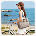 BAGSMART Tote Bag for Women Casual Sling Shoulder Handbag Waterproof hobo bags Fits 13'' Laptop for Travel Workout College
