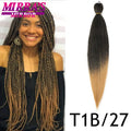 Easy Jumbo Braids Hair Extensions Pre Stretched Braiding Hair Afro Synthetic Hair Strand Braid Hot Water Set 12/16/26/30/36 Inch