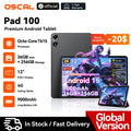 Blackview OSCAL PAD 100 Tablet PC 12'' 2K FHD+ IPS Tablet Android 15 Unisoc T615 36GB(12+24) RAM 256GB ROM 4G LTE 9000mAh GPS