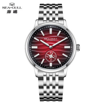 Seagull Natural Series Men Watch Automatic Mechanical Polaris Sub Dial Luminous Luxury Dress Wristwatch 6180 | SAMAG