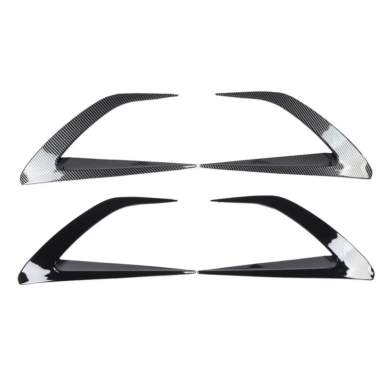 Auto Front Air Vent Splitter Improved Airflow Front Bumpe Air Vent Splitter Trim Stylish Look for MX-5 Miata ND 2016 and Later