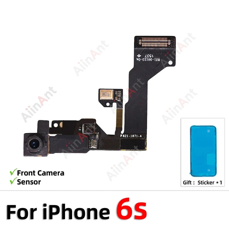 100% Test Top Small Proximity Ambient Light Sensor Front Camera Flex Cable For iPhone 11 Pro X Xr Xs Max 6 6s 7 8 Plus SE 2020