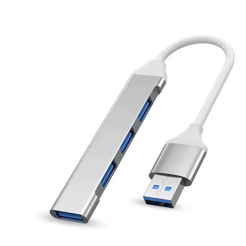 4-Port USB Hub Type C Extender Splitter Adapter OTG Docking Station for MacBook pro 13/15 Air PC Laptop - Phone Charging Compu