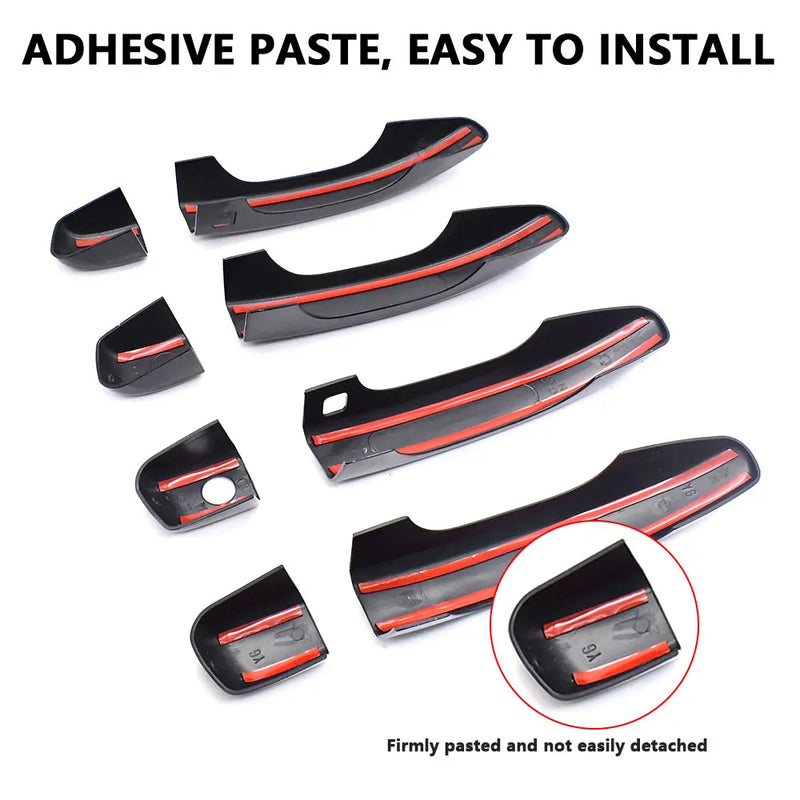 4pcs For Honda Accord 2018-2022 (With 2 Front Door Smartkey Access Cutout) Car Door Handle Cover Trim Car Styling Accessories