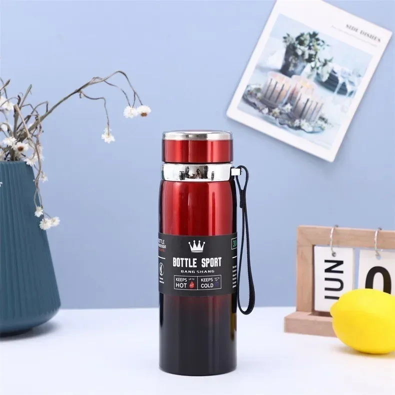 1L Thermal Water Bottle Keep Cold and Hot Thermos for Tea - Visuel 9 | SAMAG