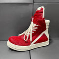 Ro Luxury Men Ankle Boot Black Horsehair Boots Women Sneaker Horse Hair High Top Shoe  Casual Shoes Zipper Sneakers
