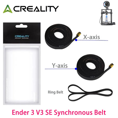 Creality Ender-3 V3 SE Timing Belt Kit X+Y Axis and Ring | SAMAG