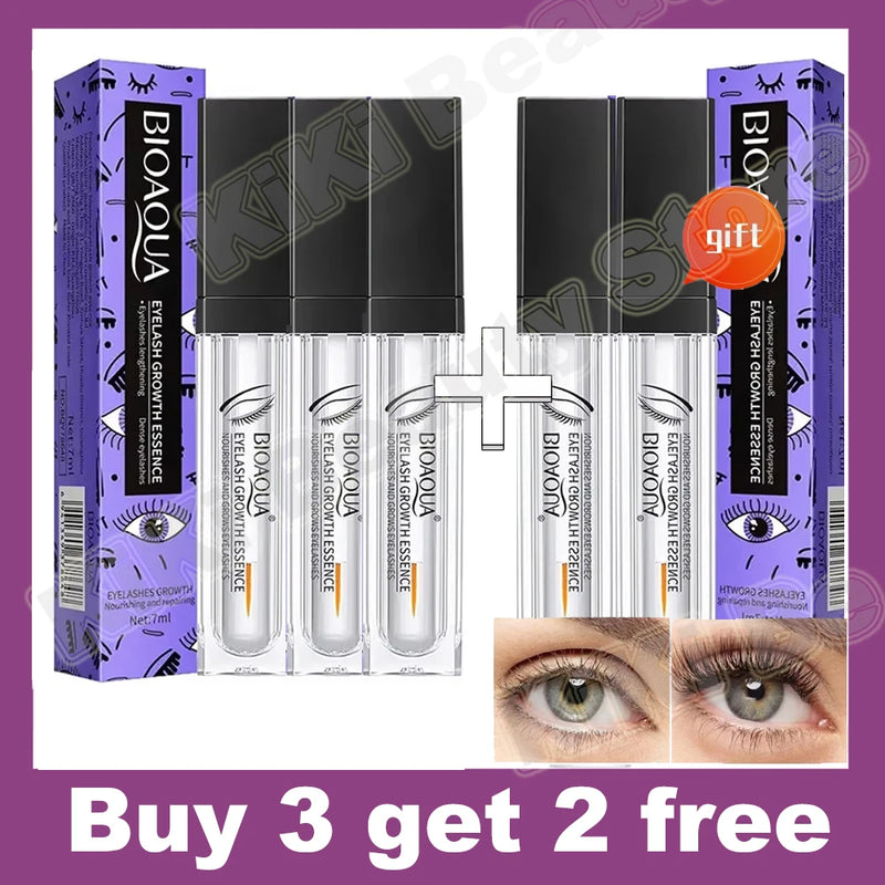 Fast Eyelash Growth Serum Natural Eyelash Eyebrow Enhancer Longer Fuller Thicker Lashes Nourish Treatment Eye Beauty Care Makeup