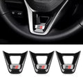 Car Steering Wheel Decoration Fit For GR Corolla 2019-2021 RAV4 2020 Auto Steering Wheel Panel Sequins Cover Bottom Trim Sticker
