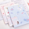 A4 Plastic Budget Binder File Folders For Documents 30/60 Pages Filing Products Office Supplies Desk Stationery Organizer